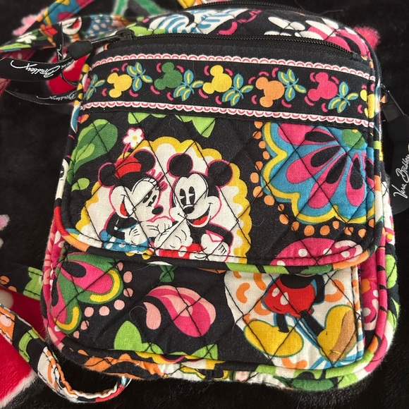 Disney Parks Vera Bradley Midnight with Mickey small crossbody - Picture 1 of 4